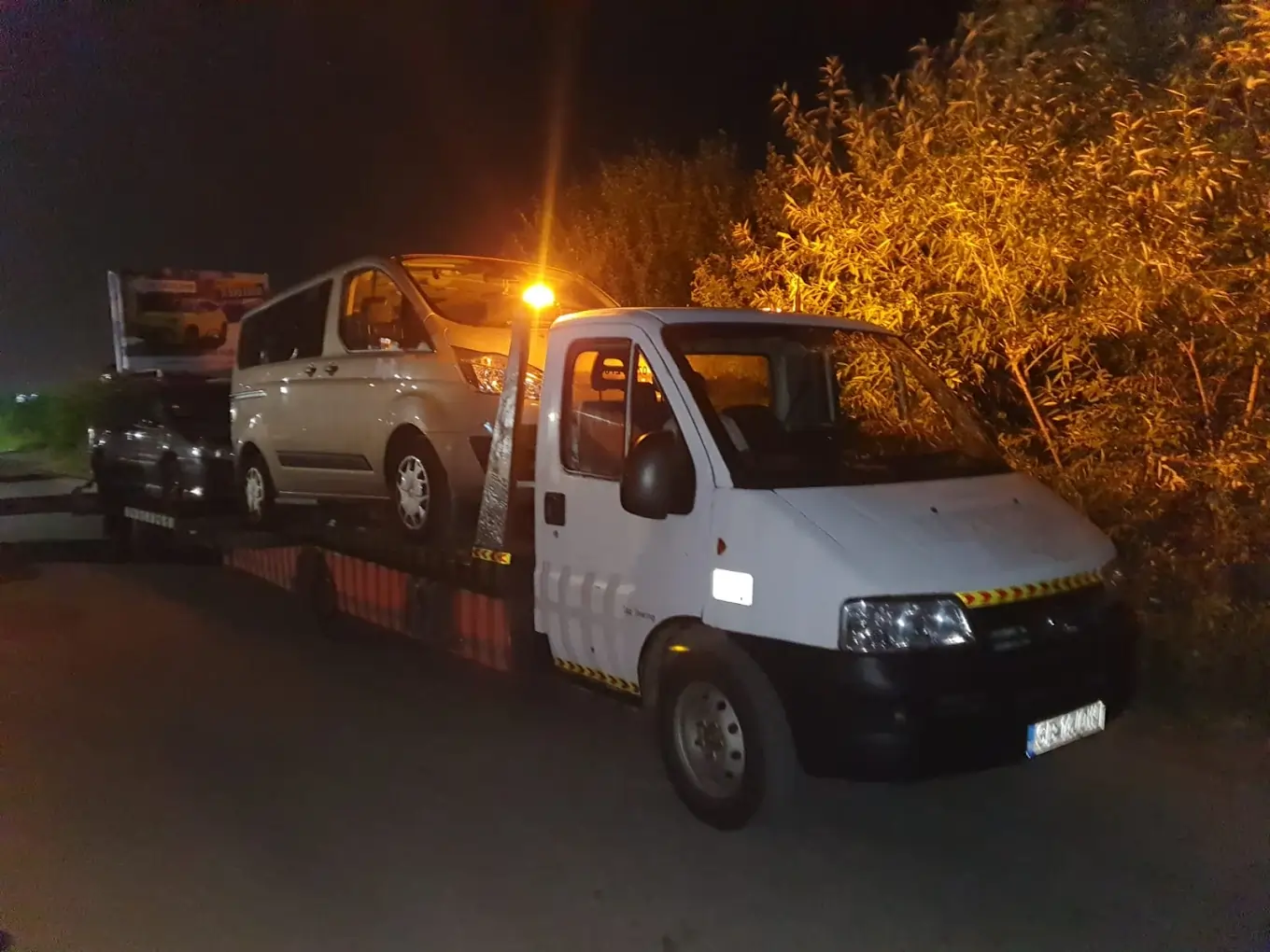 Intervenție urgentă pe autostradă tractări sibiu A1 DN1